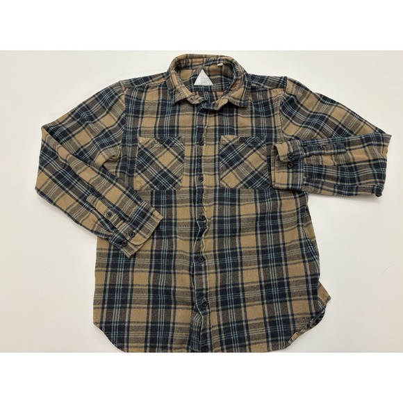 Altamont Flannel Patterned Plaid Men's Long Sleeve Button Up SZ Large - Picture 2 of 6